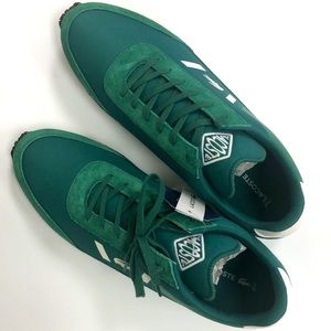 Lacoste Men’s Ortholite Sneakers Green Size 12